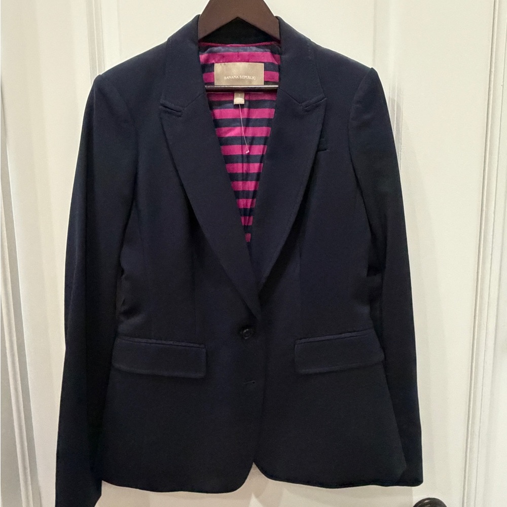 Banana Republic Dark Blue Women's Suit
